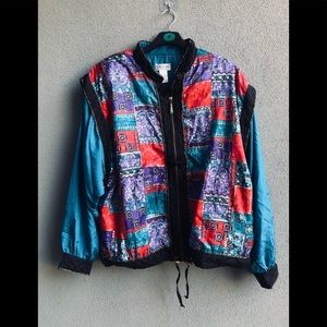 Vintage Lavon By Cheerful Corp Windbreaker Jacket - Size XL